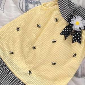 NWT Seersucker bumblebee dress
